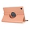 Ntech Hoes Geschikt voor Samsung Galaxy Tab A9 Plus / A11 Plus hoes – 360° draaibaar tablethoes – Rosegoud