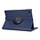 Ntech Hoes Geschikt voor Samsung Galaxy Tab A9 Plus / A11 Plus hoes – 360° draaibaar tablethoes – Donkerblauw