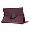Ntech Hoes Geschikt voor Samsung Galaxy Tab A9 / Galaxy Tab A11 8.7 inch hoes – 360° draaibaar tablethoes – Paars