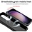 Ntech Hoesje Geschikt Voor Samsung Galaxy S23 FE hoesje Zwart met Ring Houder en camera bescherming - Met Screenprotector - 2 stuks