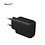 Ntech USB C Adapter 25W Snellader telefoon oplader met USB C naar USB kabel 1M - Zwart