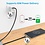 Ntech USB C Adapter - Oplader - USB C Oplader - Adapter USB C - USB C Lader - 25W - Universeel Met Kabel 1M - Zwart