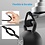 Ntech USB C naar USB C kabel samsung oplader - USB C 60w oplader 1m Kabel Zwart - Oplaadkabel voor o.a. Samsung, Geschikt voor iPhone 15 & iPad - Nylon Oplaadkabel