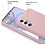 Ntech Hoesje Geschikt Voor Samsung Galaxy S21 FE Hoesje siliconen Pink Sand zacht siliconen hoesje TPU backcover - Met Screenprotector - 2 stuks
