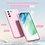 Ntech Hoesje Geschikt Voor Samsung Galaxy S21 FE Hoesje siliconen Licht Roze zacht siliconen hoesje TPU backcover - Met Screenprotector - 2 stuks