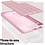 Ntech Hoesje Geschikt Voor Samsung Galaxy S21 FE Hoesje siliconen Licht Roze zacht siliconen hoesje TPU backcover - Met Screenprotector - 2 stuks