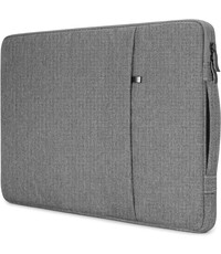 Ntech Macbook air M2 hoes Sleeve Spatwater proof Donker Grijs