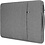 Ntech Hoes Geschikt voor Macbook air M2 hoes Sleeve Spatwater proof Donker Grijs - Mabook Air hoes 13.3 met handvat & ruimte voor accessoires - Hoes Geschikt voor Macbook Air 2022 hoes - Hoes Geschikt voor Macbook air M2 case