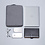 Ntech Hoes Geschikt voor Macbook air M2 hoes Sleeve Spatwater proof Donker Grijs - Mabook Air hoes 13.3 met handvat & ruimte voor accessoires - Hoes Geschikt voor Macbook Air 2022 hoes - Hoes Geschikt voor Macbook air M2 case