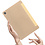 Ntech Hoes Geschikt voor Samsung Galaxy Tab A9 Plus / A11 Plus hoes – tri-fold bookcase met auto/wake functie - 11 Inch – Goud
