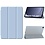Ntech Hoes Geschikt voor Samsung Galaxy Tab A9 Plus / A11 Plus hoes – tri-fold bookcase met auto/wake functie - 11 Inch – Licht blauw