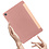 Ntech Hoes Geschikt voor Samsung Galaxy Tab A9 Plus / A11 Plus hoes – tri-fold bookcase met auto/wake functie - 11 Inch – Rosegoud