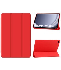 Ntech Samsung Galaxy Tab A9 Plus / A11 Plus hoes Tri-fold Rood
