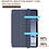 Ntech Hoes Geschikt voor Samsung Galaxy Tab A9 Plus / A11 Plus hoes – tri-fold bookcase met auto/wake functie - 11 Inch – Donkerblauw