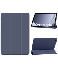 Ntech Samsung Galaxy Tab A9 Plus / A11 Plus hoes Tri-fold Donkerblauw