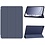 Ntech Hoes Geschikt voor Samsung Galaxy Tab A9 Plus / A11 Plus hoes – tri-fold bookcase met auto/wake functie - 11 Inch – Donkerblauw