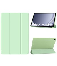 Ntech Samsung Galaxy Tab A9 Plus hoes Tri-fold Groen