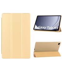 Ntech Samsung Galaxy Tab A9 hoes Tri-fold Goud