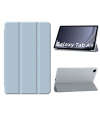 Ntech Samsung Galaxy Tab A9 hoes Tri-fold Licht Blauw