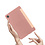 Ntech Hoes Geschikt voor Samsung Galaxy Tab A9 / Galaxy Tab A11 8.7 inch hoes – tri-fold bookcase met auto/wake functie - 8.7 Inch – Rosegoud
