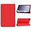 Ntech Hoes Geschikt voor Samsung Galaxy Tab A9 / Galaxy Tab A11 8.7 inch hoes – tri-fold bookcase met auto/wake functie - 8,7 Inch – Rood