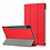 Ntech Hoes Geschikt voor Samsung Galaxy Tab S10 Lite / S10 FE / S9 FE 10.9-Inch / S9 11-Inch hoes tri-fold bookcase met auto/wake functie Rood - Tab 10 FE / S10 Lite / S9 FE / S9 Hoes smart cover