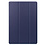 Ntech Hoes Geschikt voor Samsung Galaxy Tab S10 Lite / S10 FE / S9 FE 10.9-Inch / S9 11-Inch hoes tri-fold bookcase met auto/wake functie Donker Blauw - Tab 10 FE / S10 Lite / S9 FE / S9 Hoes smart cover