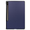 Ntech Hoes Geschikt voor Samsung Galaxy Tab S10 Lite / S10 FE / S9 FE 10.9-Inch / S9 11-Inch hoes tri-fold bookcase met auto/wake functie Donker Blauw - Tab 10 FE / S10 Lite / S9 FE / S9 Hoes smart cover