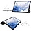Ntech Hoes Geschikt voor Samsung Galaxy Tab S9 Plus / S9 FE Plus hoes tri-fold bookcase met auto/wake functie Grijs - Tab S9 Plus / S9 FE Plus Hoes smart cover