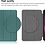 Ntech Samsung Galaxy Tab S9 Plus / S9 FE Plus hoes tri-fold bookcase met auto/wake functie Pine Groen - Tab S9 Plus / S9 FE Plus Hoes smart cover