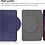 Ntech Hoes Geschikt voor Samsung Galaxy Tab S9 Plus / S9 FE Plus hoes tri-fold bookcase met auto/wake functie Donker Blauw - Tab S9 Plus / S9 FE Plus Hoes smart cover