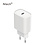Ntech  USB C Adapter 20W snellader met USB C naar USB C kabel 2M - Wit