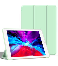 Ntech iPad Hoes 2018 - iPad 2017 Hoes Floral Groen