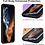 Ntech Hoesje Geschikt Voor Samsung Galaxy A04E Hoesje siliconen Zwart zacht siliconen hoesje TPU backcover - Met Screenprotector - 2 stuks