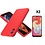 Ntech Hoesje Geschikt Voor Samsung Galaxy A04E Hoesje siliconen Rood zacht siliconen hoesje TPU backcover - Met Screenprotector - 2 stuks
