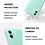 Ntech Hoesje Geschikt Voor Samsung Galaxy A04E Hoesje siliconen Mint Groen zacht siliconen hoesje TPU backcover - Met Screenprotector - 2 stuks