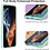 Ntech Hoesje Geschikt Voor Samsung Galaxy A04E Hoesje siliconen Mint Groen zacht siliconen hoesje TPU backcover - Met Screenprotector - 2 stuks