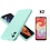 Ntech Hoesje Geschikt Voor Samsung Galaxy A04E Hoesje siliconen Mint Groen zacht siliconen hoesje TPU backcover - Met Screenprotector - 2 stuks