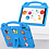 Ntech Hoes geschikt voor iPad 9e/8e/7e Generatie Kinderen Licht Blauw - Kidsproof Backcover met handvat - Hoes geschikt voor iPad 2021 - Hoes geschikt voor iPad 9/8/7 Hoes Kinderen -Kindertablet