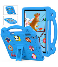 Ntech iPad 2018 Hoes Kinderen Licht Blauw
