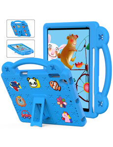 Ntech iPad 2018 Hoes Kinderen Licht Blauw