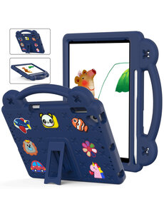 Ntech iPad 2018 Hoes Kinderen Donker Blauw