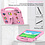 Ntech Hoes Geschikt voor Samsung Galaxy Tab A8 hoes Kinderen Licht Roze - Kidsproof Backcover met handvati - Hoes Geschikt voor Samsung Galaxy Tab A8 Hoes Kinderen -Kindertablet
