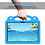 Ntech Hoes Geschikt voor Samsung Galaxy Tab A8 hoes Kinderen Licht Blauw - Kidsproof Backcover met handvati - Hoes Geschikt voor Samsung Galaxy Tab A8 Hoes Kinderen -Kindertablet