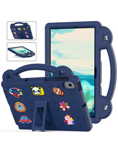 Ntech Samsung Galaxy Tab A8 hoes Kinderen Donker Blauw