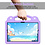 Ntech Hoes Geschikt voor Samsung Galaxy Tab A8 hoes Kinderen Paars - Kidsproof Backcover met handvati - Hoes Geschikt voor Samsung Galaxy Tab A8 Hoes Kinderen -Kindertablet