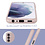 Ntech Hoesje Geschikt Voor Samsung Galaxy A25 Hoesje siliconen Pink Sand zacht siliconen hoesje TPU backcover - Met Screenprotector - 2 stuks