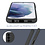 Ntech Hoesje Geschikt Voor Samsung Galaxy A25 Hoesje siliconen Zwart zacht siliconen hoesje TPU backcover - Met Screenprotector - 2 stuks