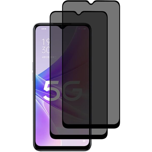 Ntech Screenprotector Geschikt voor Samsung Galaxy A25 Privacy Screenprotector 2Pack - Screenprotector Geschikt voor Samsung Galaxy A25 Privacy Screenprotector - Anti Spy Privacy Screenprotector Geschikt voor Samsung Galaxy A25 - Privacy Glass S