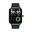 Ntech Ntech Smartwatch dames - Smartwatch Heren - Stappenteller - Full Screen - Fitness Tracker - Activity Tracker - Smartwatch Android & IOS - Zwart